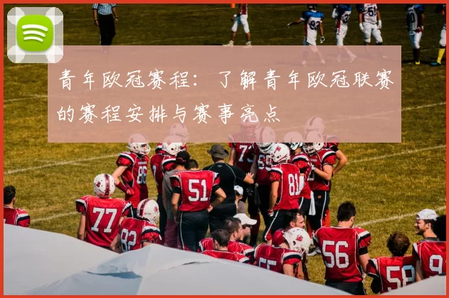 青年欧冠赛程：了解青年欧冠联赛的赛程安排与赛事亮点